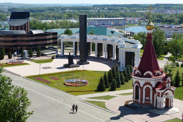 Центр города Саранска Центр города Саранска - Sputnik Латвия