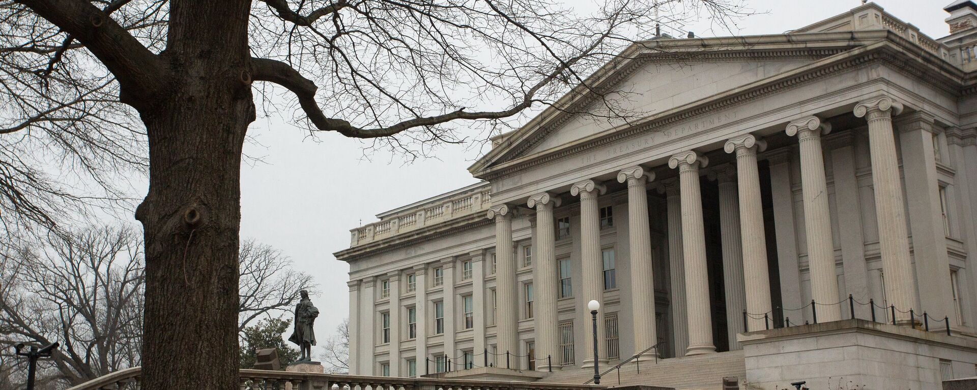 Министерство финансов США в Вашингтоне. Министерство финансов США в Вашингтоне. - Sputnik Latvija, 1920, 24.09.2021