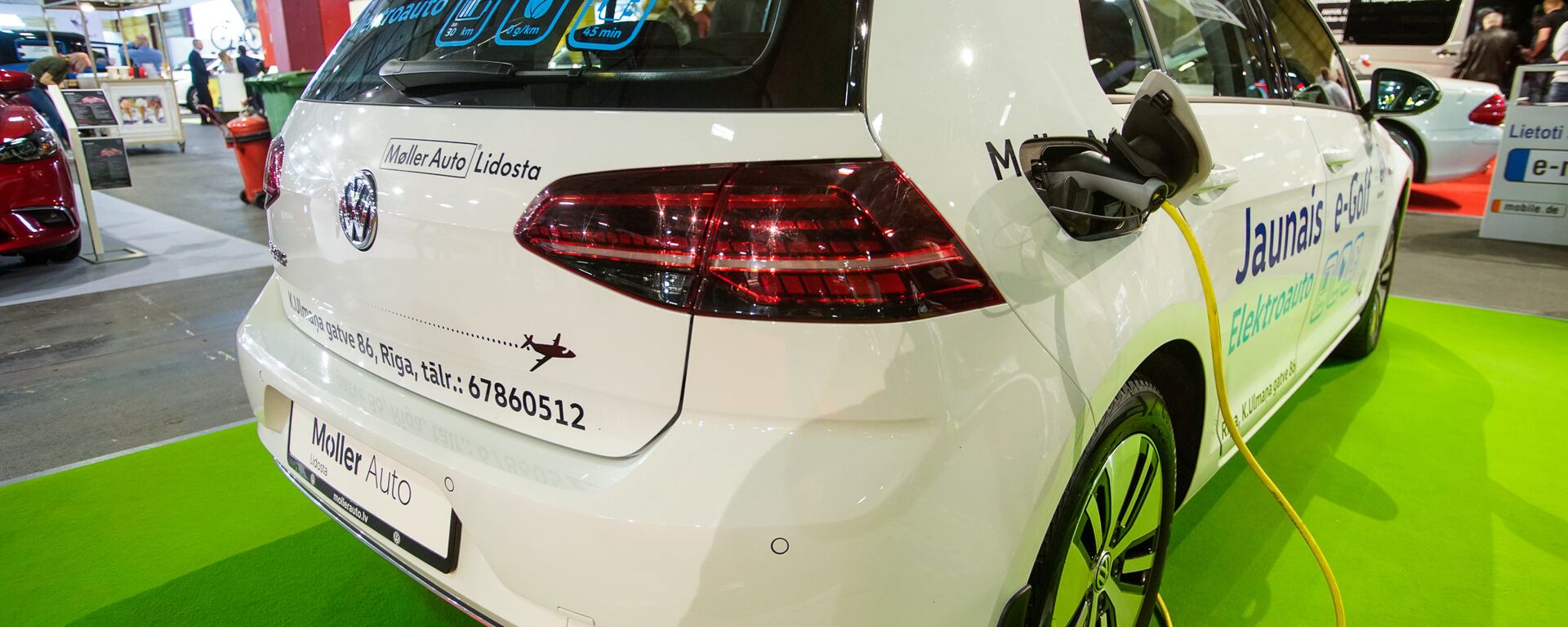 Электромобиль Volkswagen Golf - Sputnik Латвия, 1920, 25.02.2023