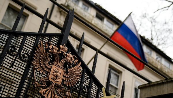 Krievijas vēstniecība Lielbritānijā - Sputnik Latvija