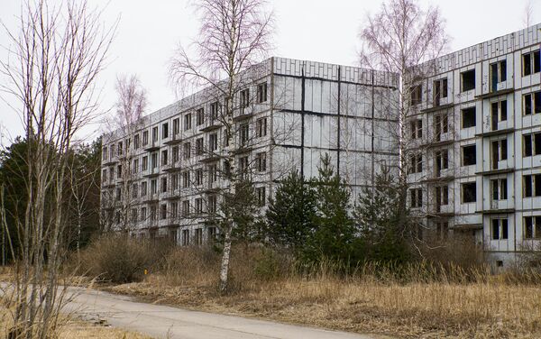 В поселке Ирбене, построенном советскими военными, проживало 2000 человек В поселке Ирбене, построенном советскими военными, проживало 2000 человек - Sputnik Латвия