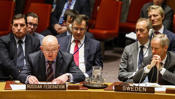 Заседание совета безопасности ООН в Нью-Йорке - Sputnik Латвия