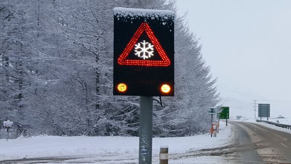 Электронный дорожный знак - Sputnik Латвия
