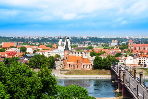 Панорама города Каунас Панорама города Каунас - Sputnik Латвия