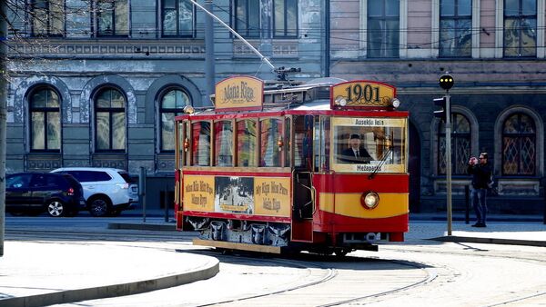 Retro tramvajs - Sputnik Latvija