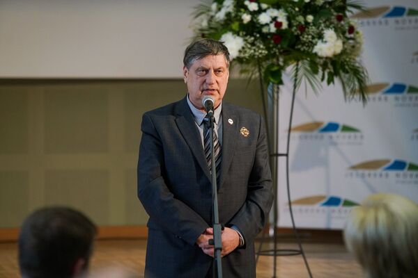 Марис Шопс - вице-президент латвийского общества Чернобыль Марис Шопс - вице-президент латвийского общества Чернобыль - Sputnik Латвия