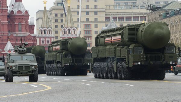 Генеральная репетиция Парада Победы на Красной площади - Sputnik Латвия