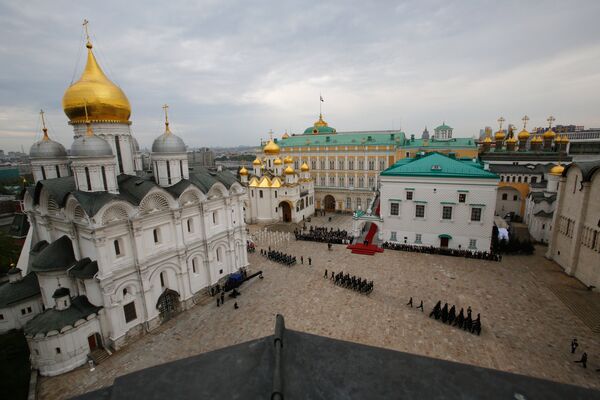 Церемония инаугурации избранного президента РФ В.Путина Церемония инаугурации избранного президента РФ В.Путина - Sputnik Латвия