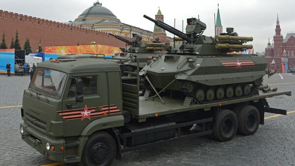 Роботизированный комплекс «Уран-9» - Sputnik Latvija
