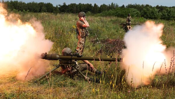 Учения пограничников во Львовской области - Sputnik Латвия