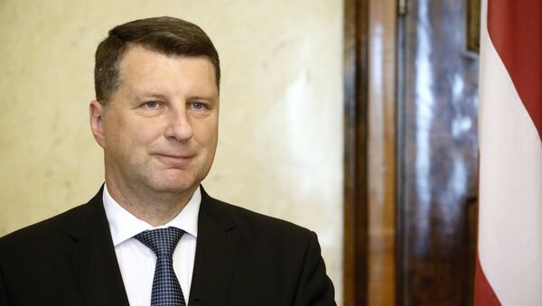 Президент Латвии Раймондс Вейонис - Sputnik Latvija