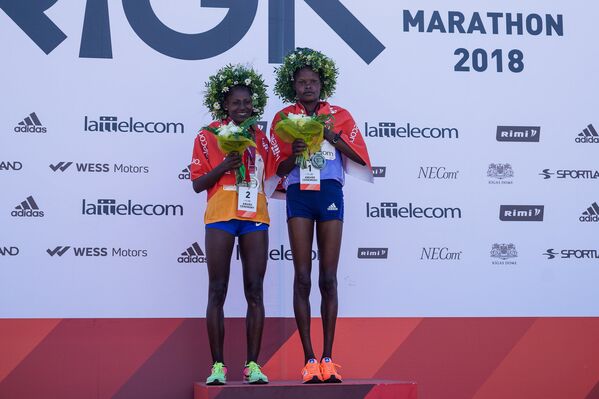 Rīgas maratona uzvarētāji starp sievietēm - Sputnik Latvija
