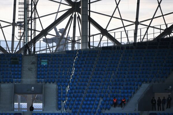 Трибуны на стадионе Волгоград Арена - Sputnik Латвия