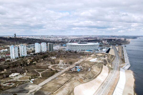 Стадион Волгоград Арена в Волгограде - Sputnik Латвия