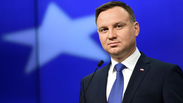 Президент Польши Анджей Дуда. - Sputnik Latvija