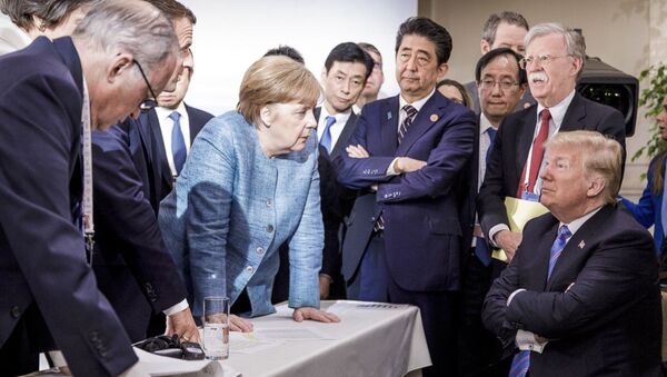 Встреча лидеров G7 2018 год - Sputnik Latvija