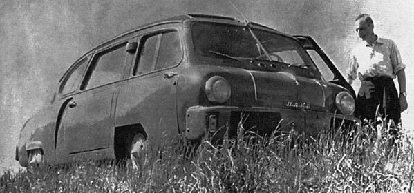 Концепт-кар НАМИ-013, 1953 год - Sputnik Латвия