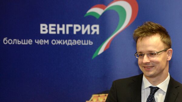 Министр иностранных дел и внешней торговли Венгрии Петер Сийярто - Sputnik Латвия