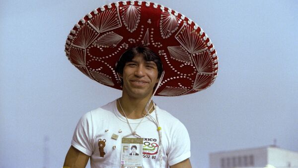 Спортсмен из Мексики. XXII летние Олимпийские игры (19 июля - 3 августа), 1980 год - Sputnik Латвия