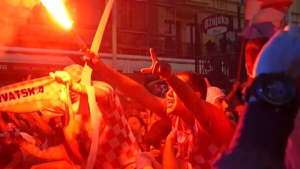 Реакция болельщиков на результаты матча Хорватия – Англия - Sputnik Латвия