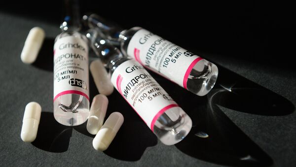 Лекарственный препарат мельдоний, запрещенный Всемирным антидопинговым агентством - Sputnik Latvija