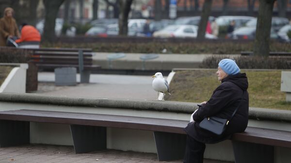 Pensijas vecuma sieviete. Foto no arhīva - Sputnik Latvija