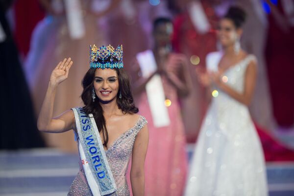 Представительница Индии Мануши Чхиллар, завоевавшая титул Мисс мира - 2017 - Sputnik Латвия