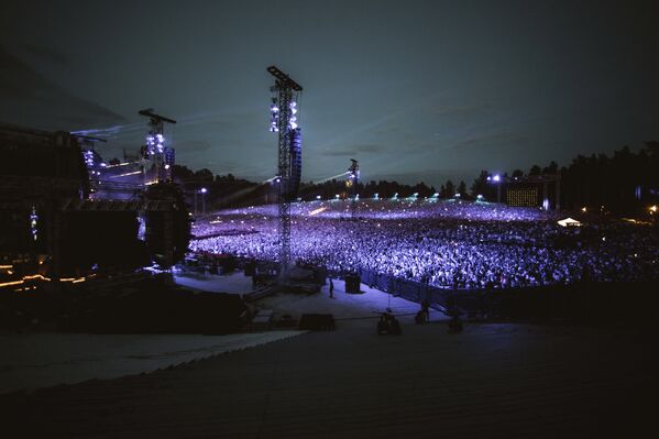 Концерт, собравший более 60 тысяч зрителей, установил рекорд посещаемости в странах Балтии - Sputnik Латвия