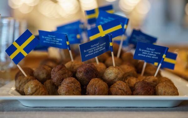 IKEA firmas ēdiens - gaļas frikadeles - Sputnik Latvija