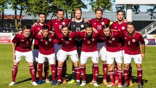Латвийская национальная сборная по футболу - Sputnik Латвия