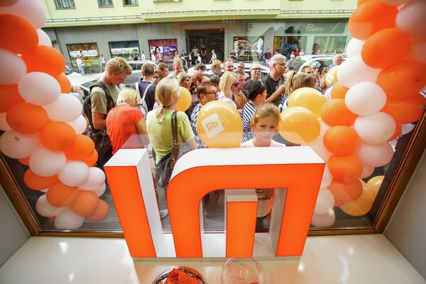 Открытие фирменного магазина Xiaomi в Риге Открытие фирменного магазина Xiaomi в Риге - Sputnik Латвия