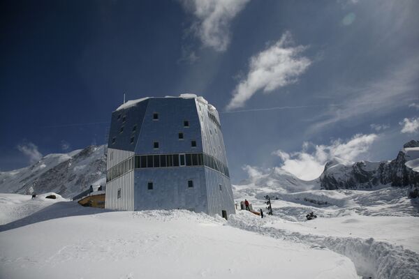Дом для альпинистов Монте-Роза, Швейцария - Sputnik Латвия