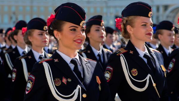 Генеральная репетиция парада Победы в Санкт-Петербурге  - Sputnik Latvija