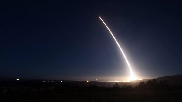 Испытания межконтинентальной баллистической ракеты Minuteman III - Sputnik Latvija