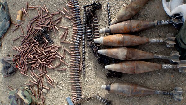 Боеприпасы используемые террористами ИГИЛ - Sputnik Latvija