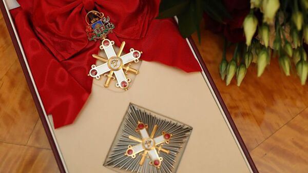 Орден Виестурса — государственная награда Латвии для военнослужащих - Sputnik Латвия