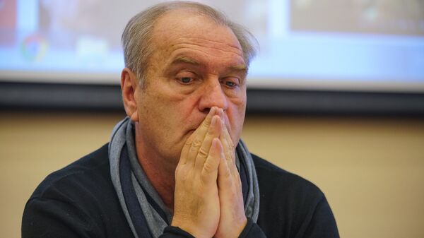 Встреча с российским актером Александром Балуевым в Риге - Sputnik Латвия