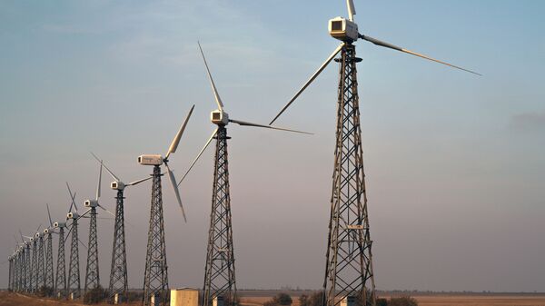 Ветряные электростанции - Sputnik Латвия