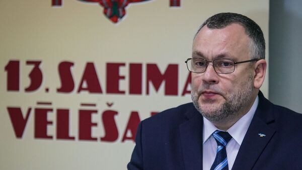 Арнис Цимдарс - экс-председатель Центральной избирательной комиссии Латвии - Sputnik Латвия