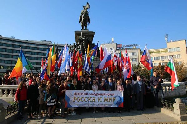 Вместе с Россией: Всемирный молодежный форум соотечественников Вместе с Россией: Всемирный молодежный форум соотечественников - Sputnik Латвия
