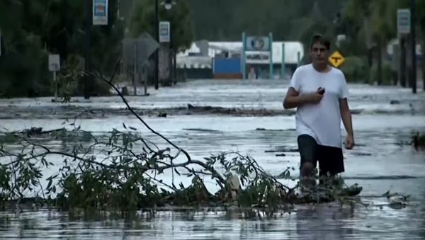 Последствия урагана Майкл в США - видео - Sputnik Латвия