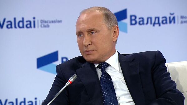 Путин об ответе на ядерный удар по РФ - Sputnik Латвия