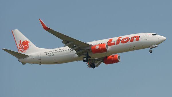 Aviokompānijas Lion Air pasažieru lidmašīna Boeing 737-800 - Sputnik Latvija