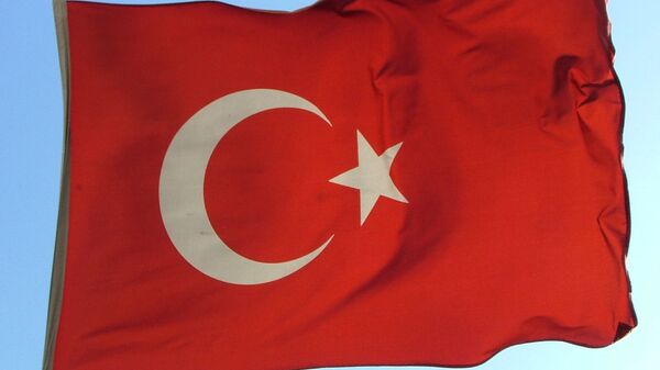 Турецкий флаг - Sputnik Латвия
