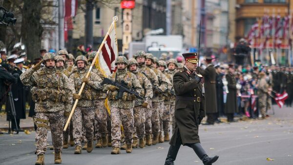 Празднование Дня Лачплесиса в Риге - Sputnik Латвия
