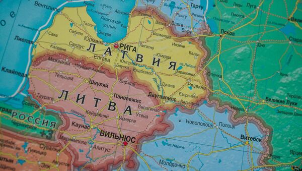 Карта действий Лиги Молодежи - Sputnik Латвия