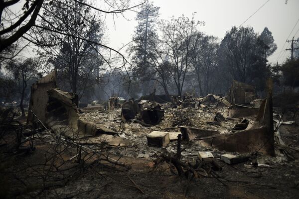 Лесные пожары в Калифорнии - Sputnik Latvija